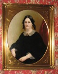 marschall-portrait This original 1863 oil portrait, signed by the artist Nicola Marschall, who designed the first Confederate flag and uniform, will be up for auciton.