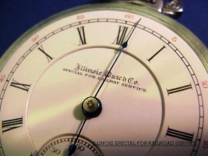 snclarksonrr3 A S.N. Clarkson inspector's watch made by the Illinois Watch Co.