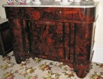 Empire sideboard A mahogany Empire sideboard