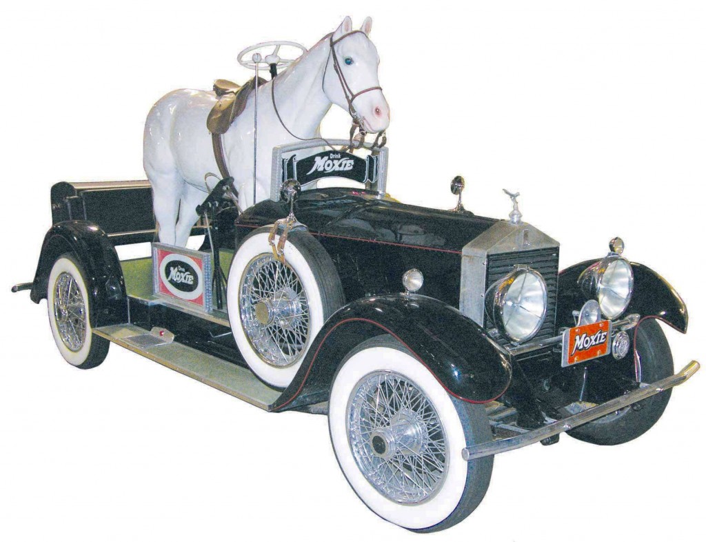 moxiemobile A later replica of the famous Moxiemobile, an advertising vehicle that promoted the soft drink Moxie, will highlight the auction of the Ron Wallace collection.