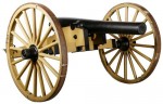 1861 cannon A 3-inch ordinance rifle cannon on a carriage mount, circa 1861, brought $28,750.