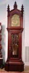 Durfree clock Walter Durfree nine-tube clock with Hersbhepe works