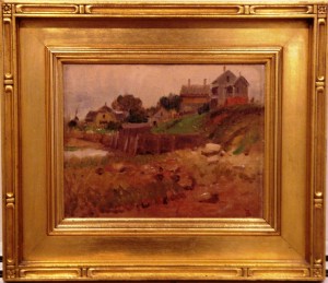 Duveneck 2 Landscape by Frank Duveneck (1848-1919)