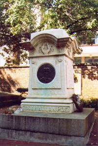 grave Poe's gravesite in Baltimore.