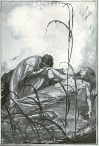 poe1 Annabel Lee,” interpreted by John R. Neill, 1910.