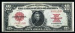 1923 $10 note Tying for top lot honors was this U.S. Legal tender 1923 $10 note in superb/gem condition ($6,780).