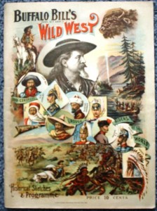 Buffalo Bill Program cover This is the Buffalo Bill Souvenir Program for the 1895 season. Note that the back says “Where We Were in 1894.”