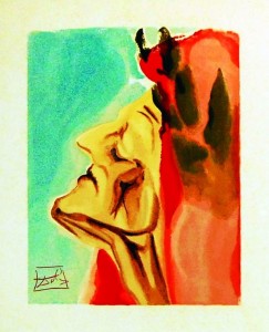 Dali image 2 Another Salvador Dali lithograph this one from is “Divine Comedy” series (1960, est. $1,500-$2,000). The entire auctioneer's premium will be donated to Hope and Help Center of Central Florida, an AIDS/HIV awareness organization based in Winter Park.