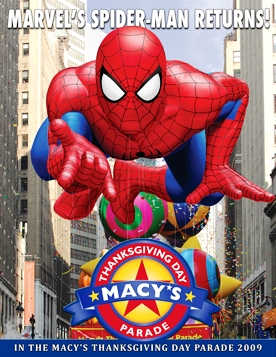 MacysSpiderManBalloon Happy Thanksgiving comic nerds!
