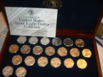 Silver Eagles Collection of proof uncirculated U.S. American Eagle silver coins (1986 to near-present).