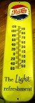 Pepsi thermometer Vintage Pepsi thermometer, just one of many Pepsi and Coca-Cola collectibles that will be sold.
