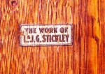 Stickley mark detail This is the mark used by L. & J.G. Stickley between 1912 and 1917.