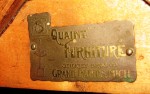 stickley3 This is the mark of Stickley Brothers of Grand Rapids used in their original Mission style line called Quaint Mission in 1903.