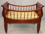 Baby bed A Mahogany Empire drop-side baby bed, circa 1850, will be in the Jan. 23 sale.