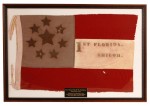 Flag A Florida state Confederate stars and bars flag, with 8th star added for Virginia, could gavel down for an estimated $2,000 $3,000.