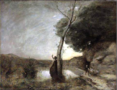 L’Étoile du Berger L’Étoile du Berger (The Evening Star)” by Corot.
