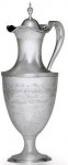 Paul Revere silver ewer A monumental silver ewer made by Paul Revere, Boston, circa 1798 .