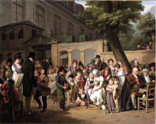 The Entrance to the Turkish Garden Café "The Entrance to the Turkish Garden Café" by Boilly.