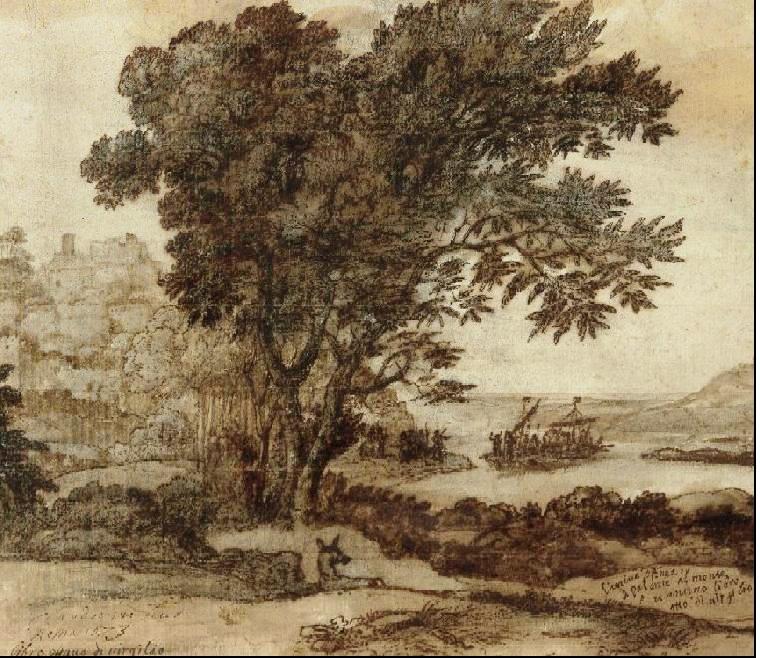 The arrival of Aeneas at Pallanteum The arrival of Aeneas at Pallanteum,” by Claude Lorrain.