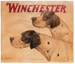 Winchester poster This is a one-of-a-kind Winchester “classic combination” advertising poster, circa 1890, which could sell anywhere between $2,500-$10,000.