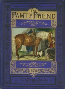 book1 A copy of “The Family Friend” with a paste-on in excellent condition.