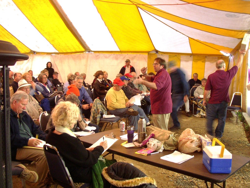 Auction Live auctions can be a lot of fun. Just be sure you are prepared for the terminology used so casually during the sale by the auction house.