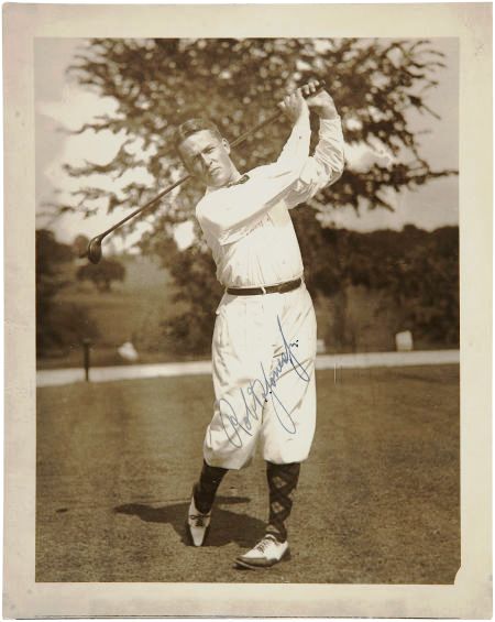 Bobby Jones photo A Bobby Jones signed photograph,