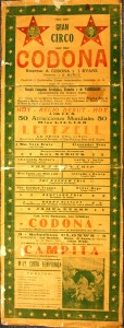 Circo Codona - Copy Cico Codona in Mexico, 1929.