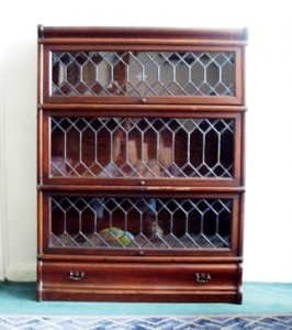 English GW Not all GW cabinets with leaded glass doors were made in England but this one was.