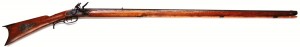 Leman rifle_sm This circa-1835 H.E. Leman-identified flintlock Pennsylvania rifle hit the bull’s eye at $8,661.