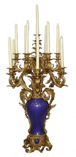 uwilson A United Wilson candelabra.