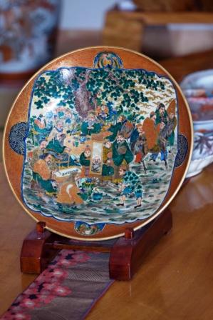 Best Piece, Shoza c A large Shoza plate that John Wocher considers to be the best piece in this 500-plus-piece collection of Japanese ceramics.