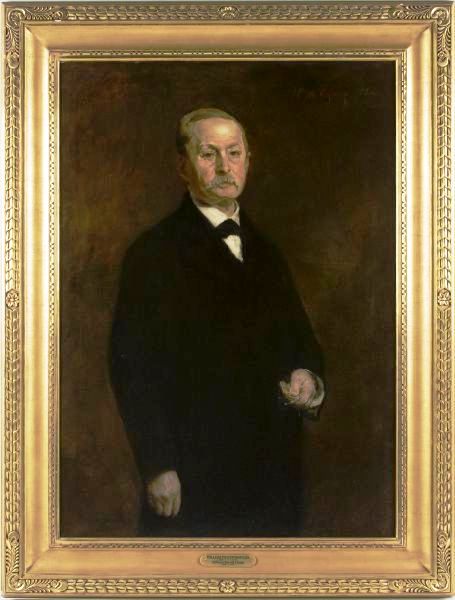 Chase portrait This oil-on-canvas portrait of William Whiteright, Jr. by William Merritt Chase (NY, 1849-1916), is estimated to bring between $20,000-$30,000 at the March 20, 2010 Fine & Decorative Arts Cataloged Auction, hosted by Leland Little Auction & Estate Sales, Ltd.