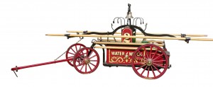 Hunneman hand tub This beautifully restored Hunneman hand-drawn hand tub-fire pumper, 1854, may sell for $30,000-$40,000.