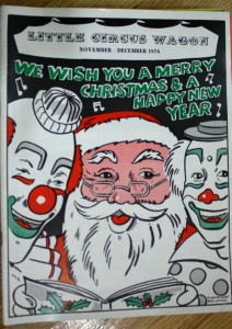 littlecircuswagon A 1954 Ringling Bros. and Barnum & Bailey date sheet.