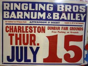 rbbbdatesheet A 1954 Ringling Bros. and Barnum & Bailey date sheet.