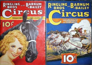 rbbbprograms3435 Ringling Bros. and Barnum & Bailey programs from 1934 and 1935.