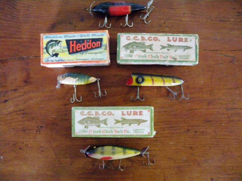 Fishing lures George A. Chancellor, Jr. was a dedicated collector of many things, including fishing lures, which are among the items currently on the block in an Internet auction that will close on April 24, 2010.
