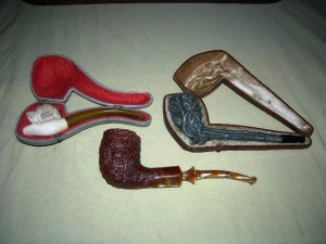 Vintage pipes Pipes from Chancellor's collection will include Meerschaum and silver decorated examples.
