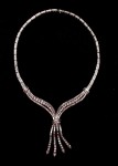 Diamond necklace The superstar of the estate jewelry category was this 20-carat diamond necklace ($14,560).