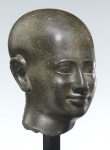Egyptian Diorite Head A fine Egyptian Diorite head of an official, Late Period, 380-343 B.C. (estimate: $500,000-$700,000).