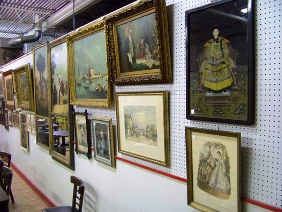 Flowery Branch art Some of the art that will be offered in the multi-estate Memorial Day auction hosted by Flowery Branch Auction & Antiques on May 31, 2010.
