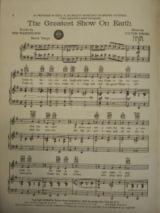GSOE music inside Other songs were “Lovely Luawana Lady,” “A Picnic In The Park,” “Popcorn and Lemonade” and “Sing A Happy Song.” Value is $10 to $15 with the title song bringing a slightly higher price.