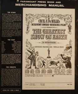 GSOE press kit cover Press kits like this were provided to theatres so they could order posters and other advertising items. You can see from the illustrations on this kit that it was for the re-release of the movie.