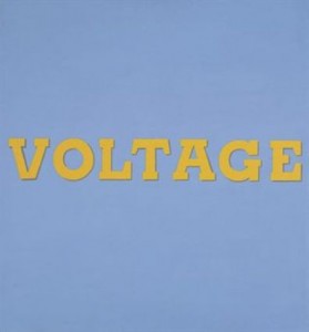 Voltage Ed Ruscha’s “Voltage”