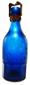 W&B Shasta W & B Shasta/Union Glassworks Philada. (sic) Superior Mineral Water