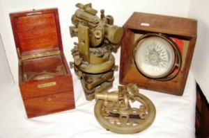 Items Just some of the many scientific and nautical items that will cross the block June 12.