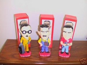 Pep Boys Bobble Heads Pep Boys Bobble Head Collection
