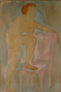 Rodin watercolor Also for sale is a watercolor and pencil drawing by Auguste Rodin (1840-1917), signed lower right by the artist.