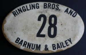 Ringling Badge 1 My Ringling Bros. and Barnum & Bailey Employee Badge is #28.